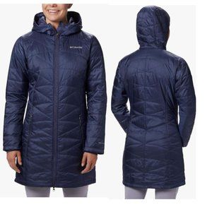 Columbia Women's Mighty Lite Hooded Jacket Blue S